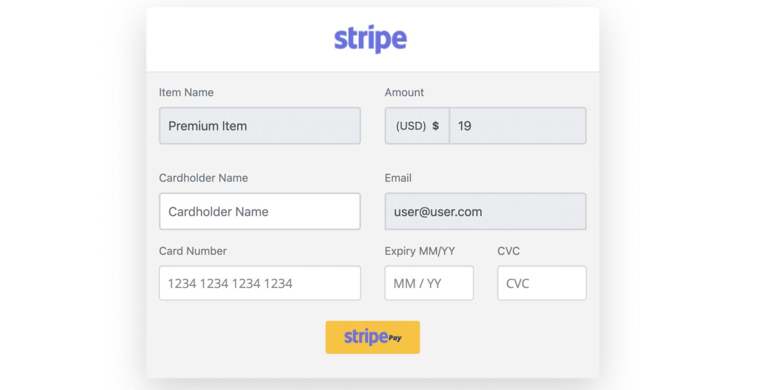 Stripe Pay