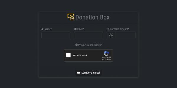 Paypal Donation